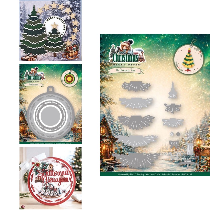 Candle Making Books - Oh Christmas Tree Metal Cutting Dies