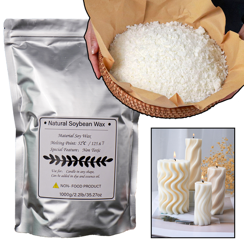 1000g 500g 250g 100g Natural S - Soy Wax Pillar Blend 评论和价格
