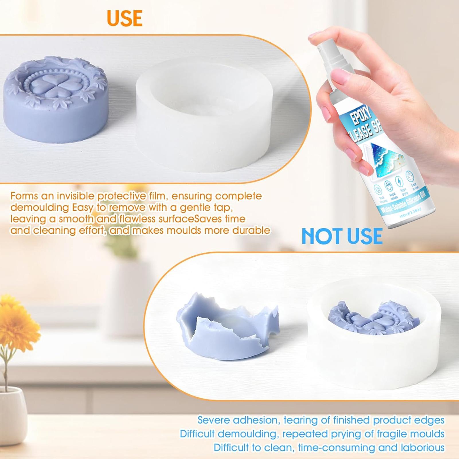 100ml Silicone Release Spray E - Candle Making Design 评论和价格