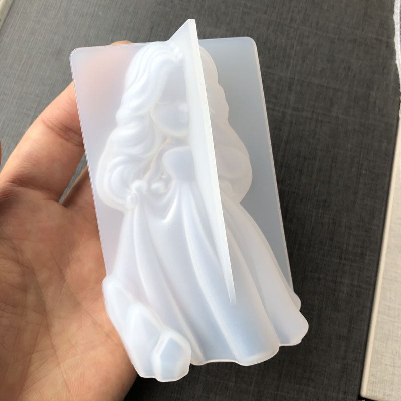 3D Cute Princess Silicone Cand - Candle Making Design 评论和价格
