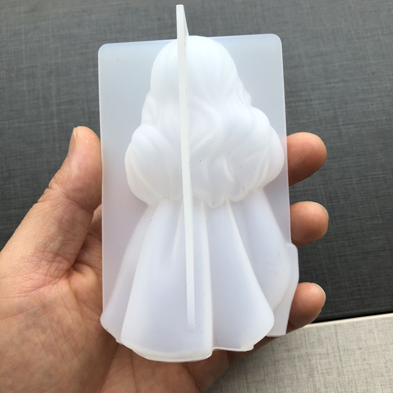 3D Cute Princess Silicone Cand - Candle Making Design 评论和价格