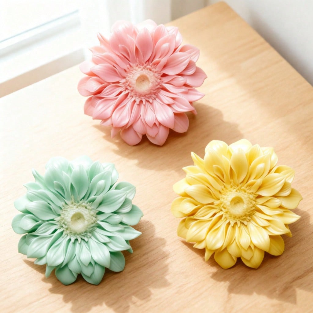 3D Gerbera Silicone Candle Mol - Candle Making Design 评论和价格