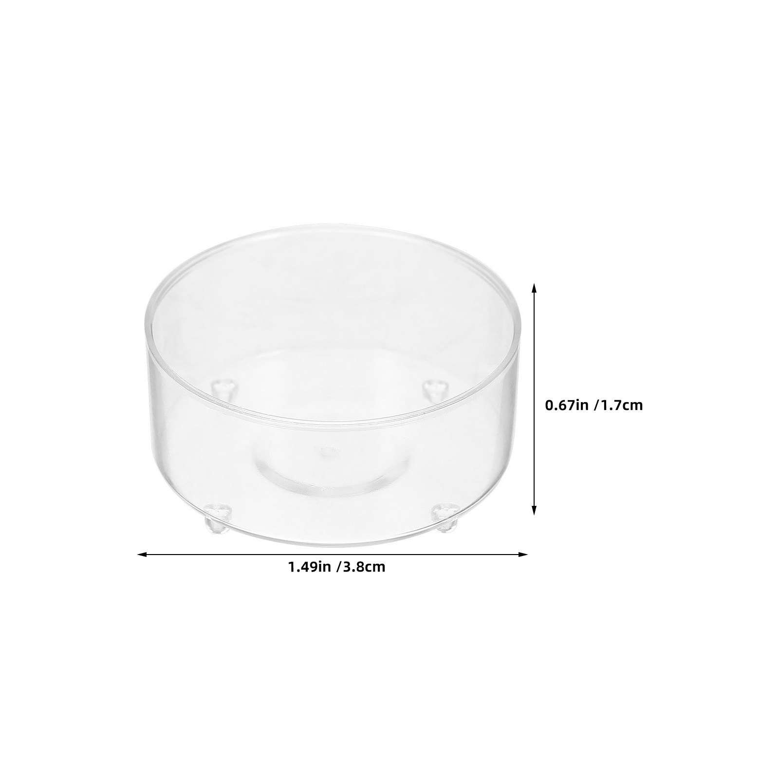 50Pcs Plastic Cups for Tealigh - Candle Making Design 评论和价格