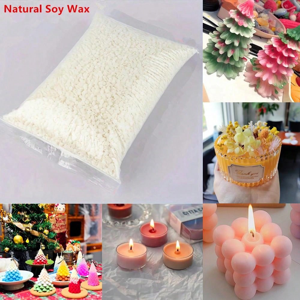 100G/500g/200g Pure Soy Wax Pa - Soy Wax Pillar Blend 评论和价格