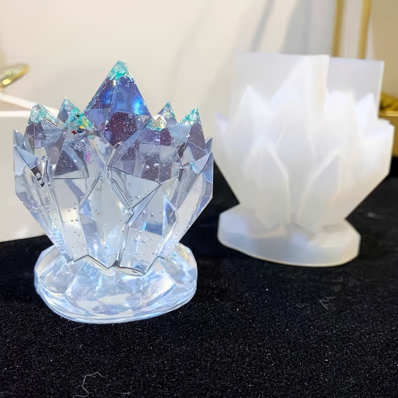 1pcCrystal Cluster Decorative  - Candle Making Design 评论和价格
