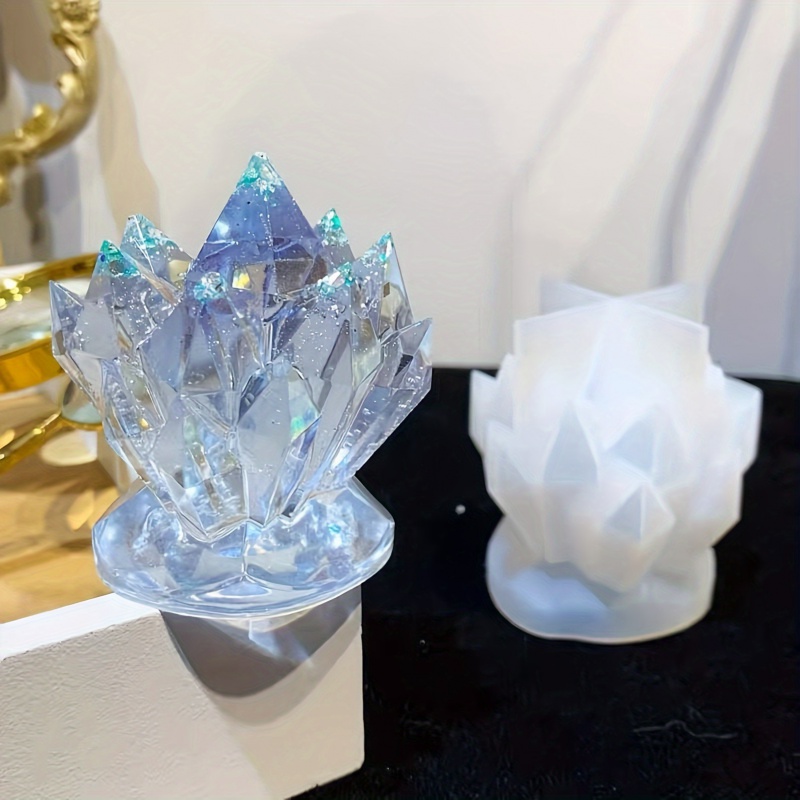 1pcCrystal Cluster Decorative  - Candle Making Design 评论和价格