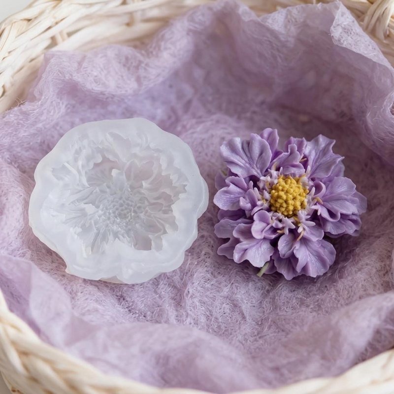 1 Dreamy Blue Potted Flower Si - Candle Making Design 评论和价格