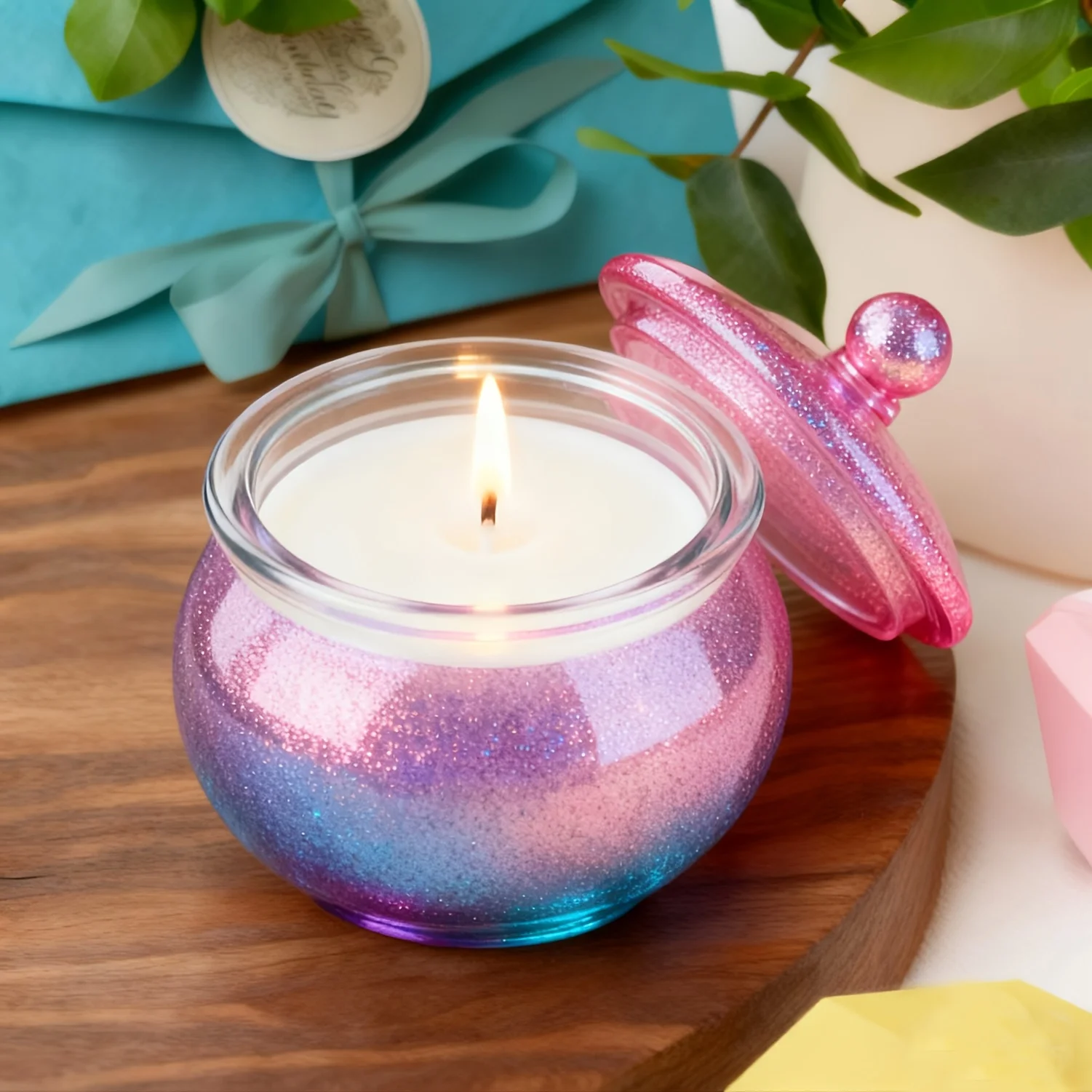 1 set of round resin can molds - Candle Making Design 评论和价格