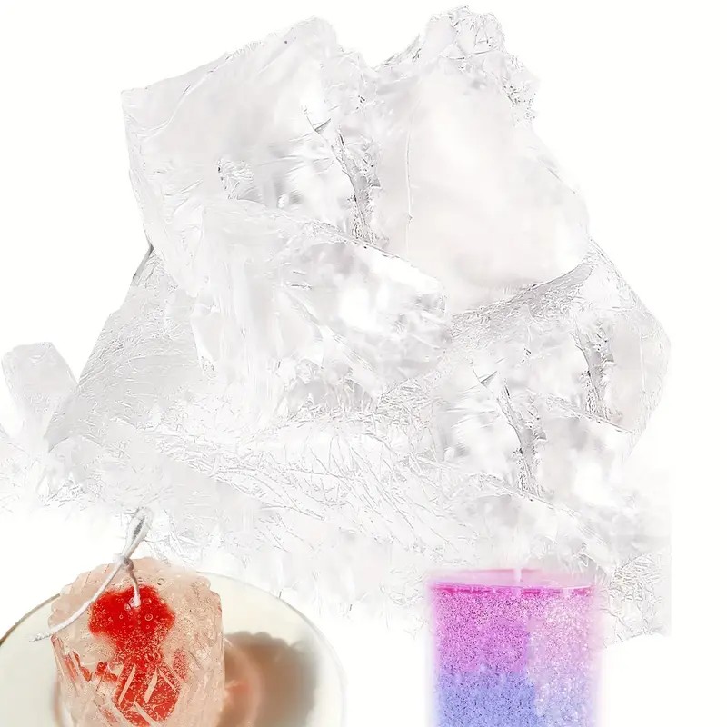 Transparent Crystal Wax, Jelly - Soy Wax Pillar Blend 评论和价格